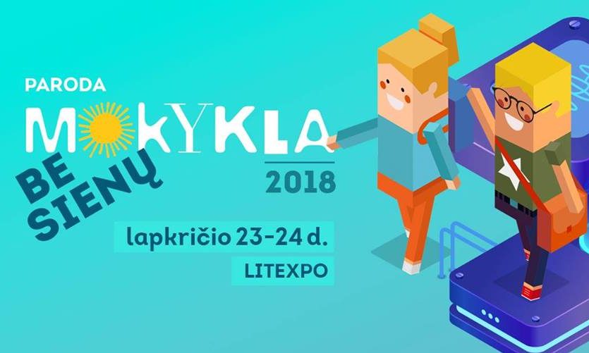 Parodos „Mokykla 2018“ metu pranešimus skaitys ir SPPC lektorės
